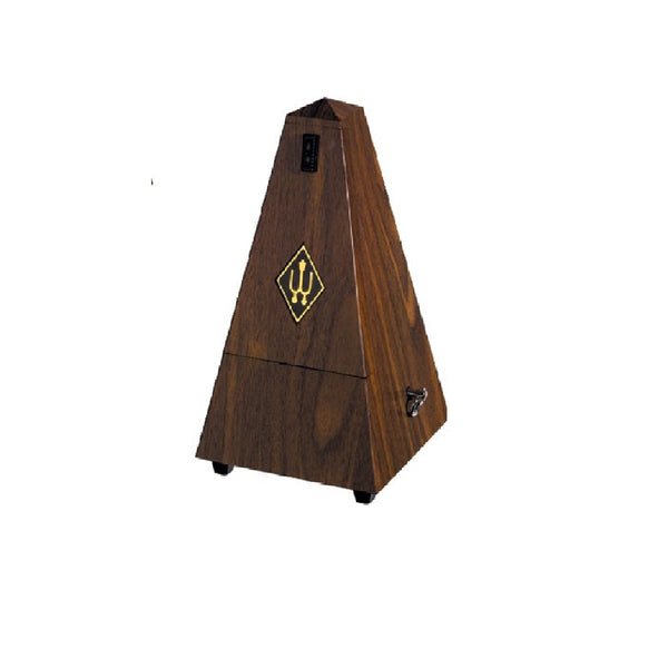 WITTNER Metronome. Plastic, Walnut colour with bell.