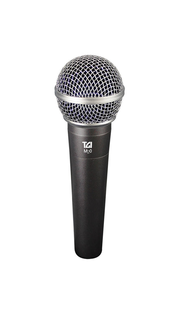 TGI M20 MICROPHONE WITH XLR to XLR CABLE AND POUCH.