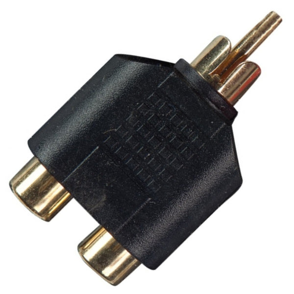 Stagg AC2CFCM2 2 female RCA to one male RCA Adapter