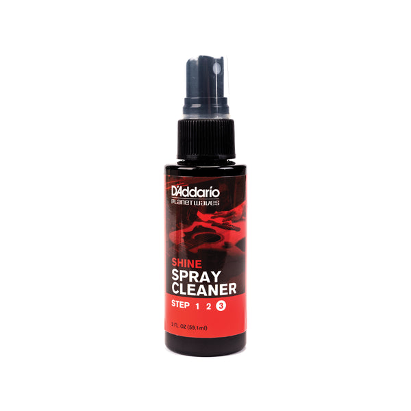 D'Addario Shine Instant Spray Cleaner 1oz.,