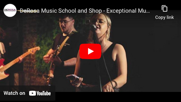 Derosa Music School and Shop Show Real