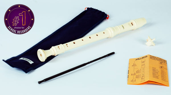 AULOS 303B Ivory Descant recorder