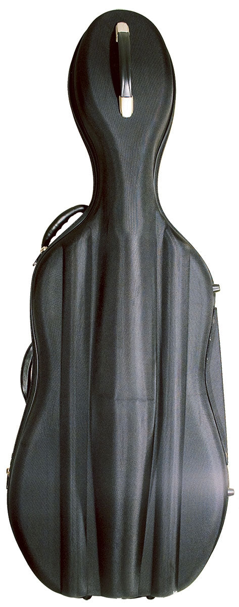 Hidersine Cello Case Black ABS. 4/4 size
