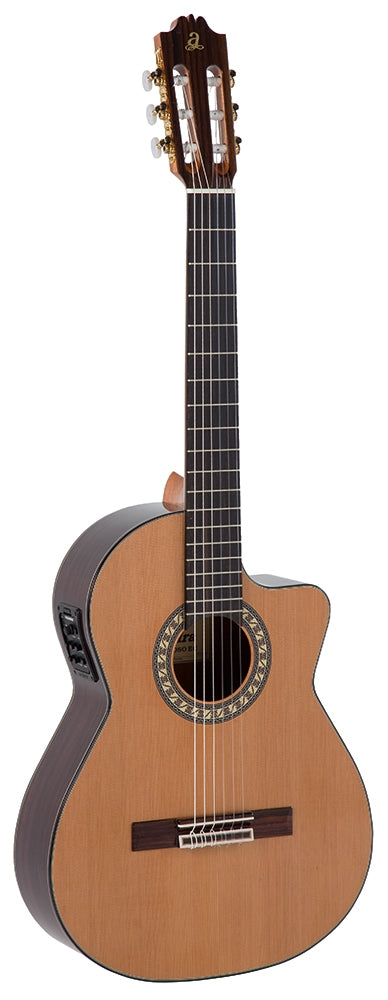 Virtuoso Electro-Acoustic Classical Guitar with Cutaway