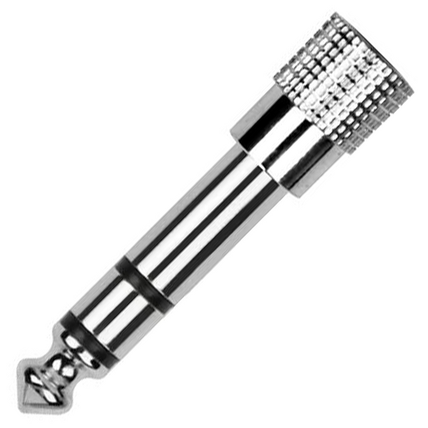 KIRLIN 2615 1/4"JACK (M) TO 3.5MM (F) ADAPTOR