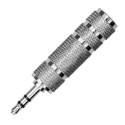 1/4"JACK (F) TO 3.5MM (M) ADAPTOR