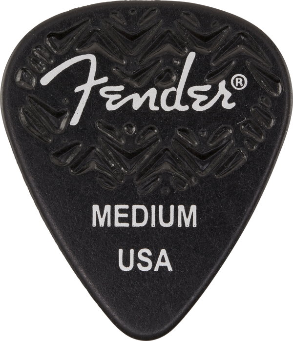 Fender 351 Premium Celluloid Medium Wavelengths picks. Pack of 12. 351306