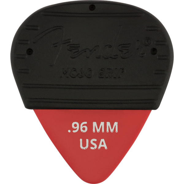 FENDER 351 MOJO GRIP .96 FIESTA RED PICKS. PACK OF 3