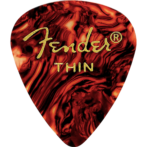 FENDER 351 CLASSIC THIN SHELL PICK X 12