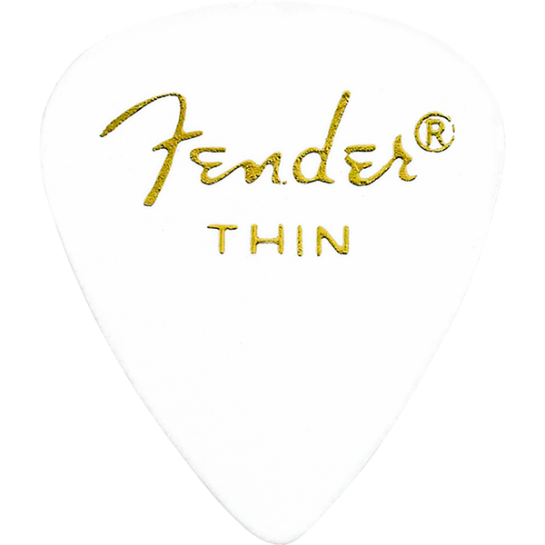 Fender 351 Premium Celluloid Medium Wavelengths picks. Pack of 12. 351780