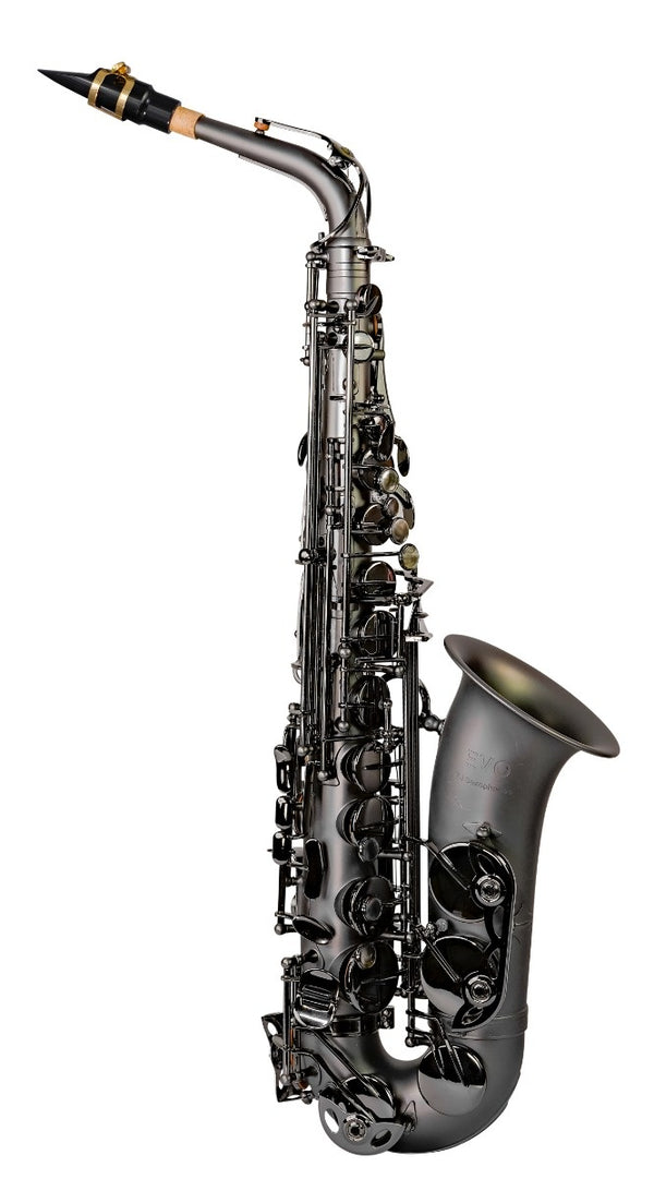 Trevor James EVO Alto Saxophone - Black Frost, Black Keywork. 374E-BBF