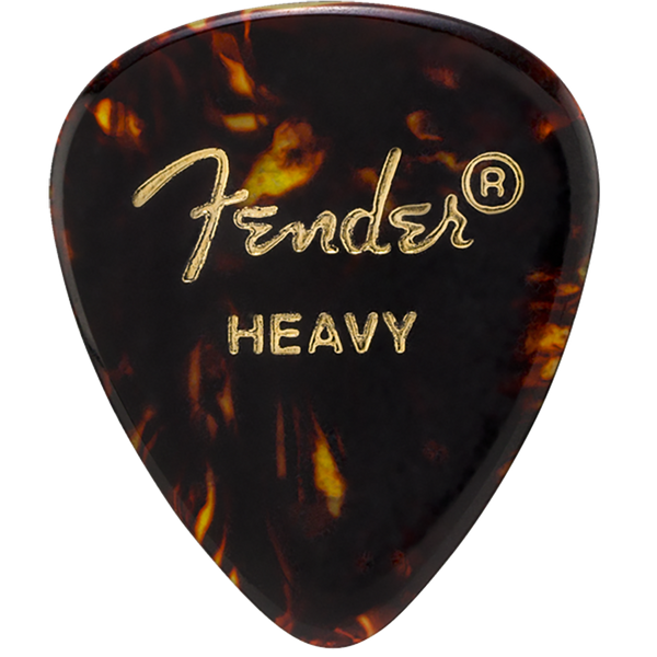FENDER 451 CLASSIC HEAVY SHELL PICKS X 12
