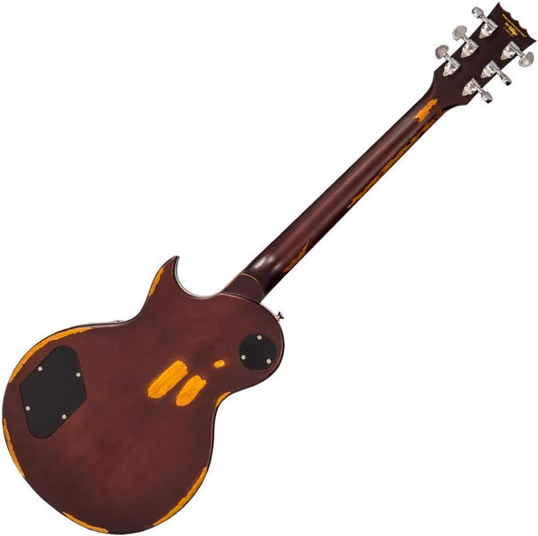 ICON Series Range V100 Gold Top Electric Guitar ( Distressed Finish )