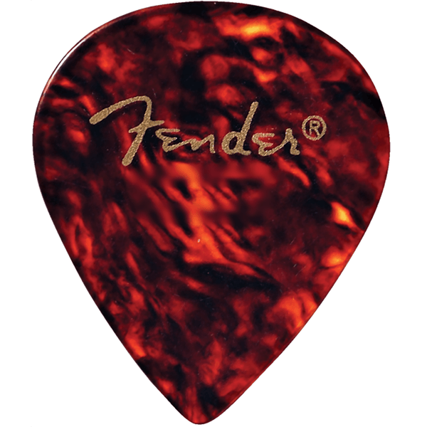 Fender 551 Premium Thin Blue Classic Celluloid picks. Pack of 12.