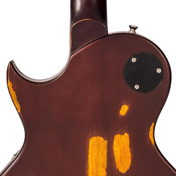 ICON Series Range V100 Gold Top Electric Guitar ( Distressed Finish )