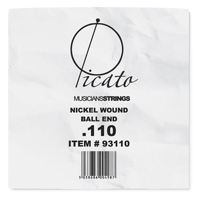 Single Bass String.  .110"