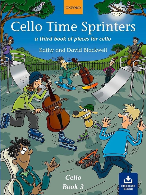 Cello Time Sprinters: A third book of pieces for cello cover image