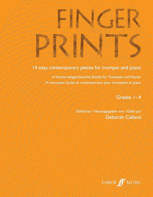 Fingerprints for Trumpet and Piano: Grade 1-4 (Faber Edition: Fingerprints) cover image