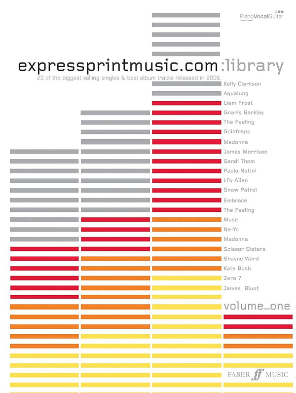 Expressprintmusic Library Vol 1 (Piano/vocal/guitar songbook) (v. 1) cover image