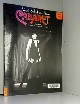 JOHN KANDER: CABARET - VOCAL SELECTIONS PIANO, VOIX, GUITARE cover image