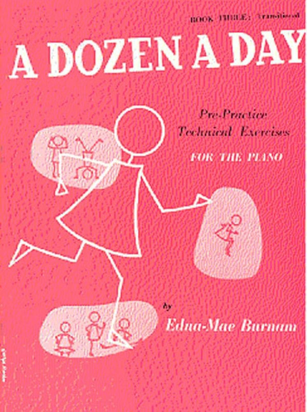 A DOZEN A DAY BOOK 3 (TRANSITIONNEL - EN ANGLAIS - ROSE FONCE) cover image
