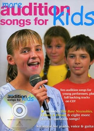 MORE AUDITION SONGS FOR KIDS PIANO, VOIX, GUITARE+CD cover image