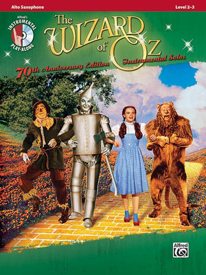 The Wizard of Oz Instrumental Solos: Alto Sax, Book & CD (Pop Instrumental Solos Series) cover image