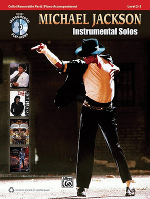 Michael Jackson Instrumental Solos for Strings: Cello, Book & CD (Pop Instrumental Solos Series) cover image