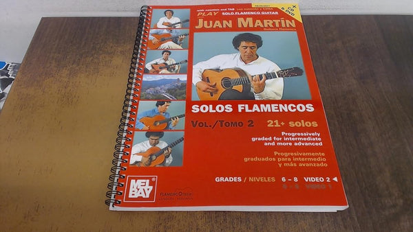 Play Solo Flamenco Guitar with Juan Martin, Vol. 2 + CD and DVD cover image