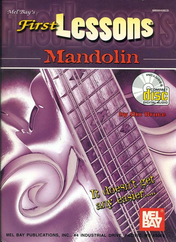 Mel Bay First Lessons Mandolin cover image