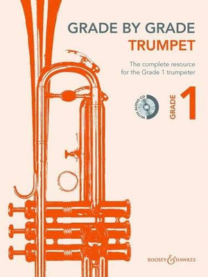 Grade by Grade - Trumpet (Grade 1): With CDs of Performances and Accompaniments cover image