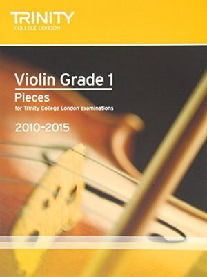 Violin Exam Pieces Grade 1 2010-2015 (score + Part) (Trinity Guildhall Violin Examination Pieces 2010-2015) cover image