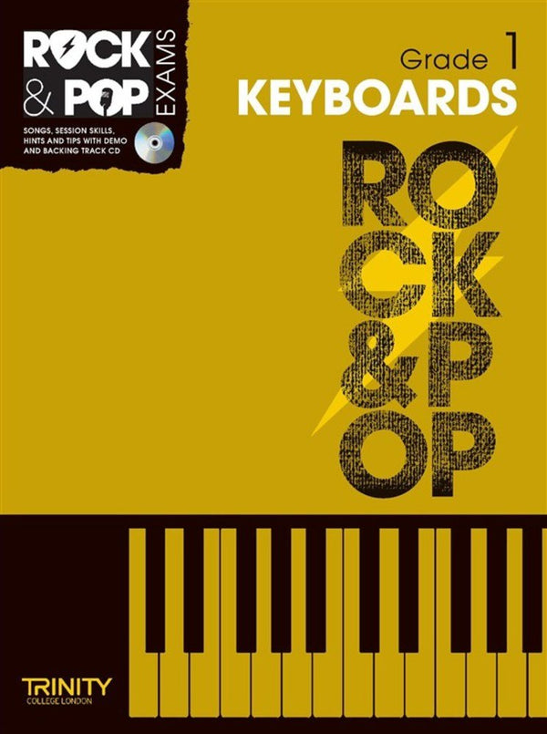 Trinity Rock & Pop Exams: Keyboards Grade 1 cover image