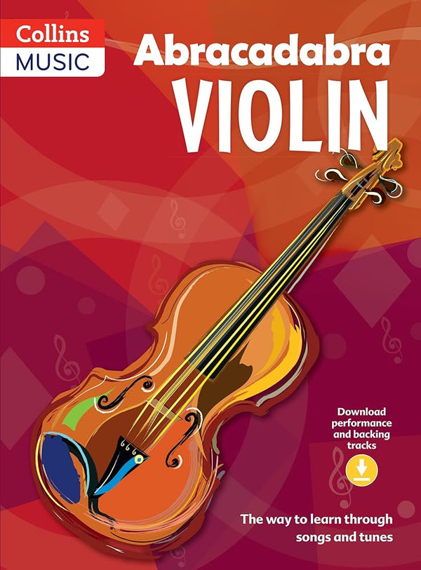 Abracadabra Violin Book 1 (Pupil's book + 2 CDs): The Way to Learn Through Songs and Tunes cover image