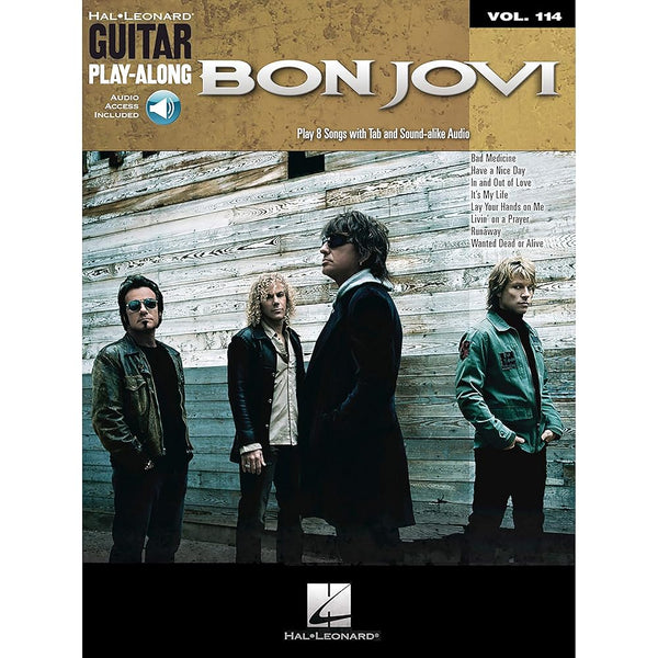 Bon Jovi: Guitar Play-Along Volume 114 cover image