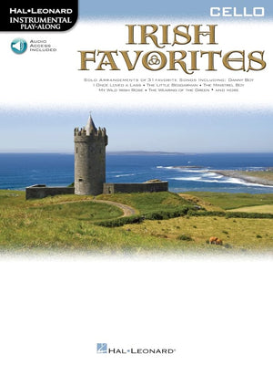 Irish Favorites - Instrumental Play-Along for Cello Book/Online Audio (Hal Leonard Instrumental Play-Along) cover image