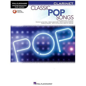 Classic Pop Songs: Clarinet (Hal Leonard Instrumental Play-along) cover image