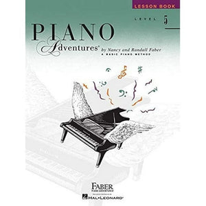 Piano Adventures - Lesson Book - Level 5 (The Basic Piano Method) cover image