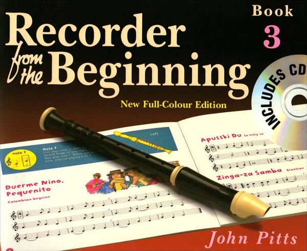 Recorder from the Beginning - Book 3: Full Color Edition cover image