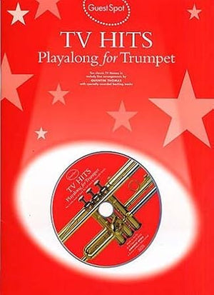 GUEST SPOT: TV HITS PLAYALONG FOR TRUMPET TROMPETTE+CD cover image