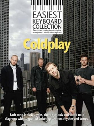 EASIEST KEYBOARD COLLECTION: COLDPLAY cover image