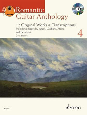 Romantic Guitar Anthology - Volume 4: 12 Original Works & Transcriptions With a CD of Performances Book/CD cover image