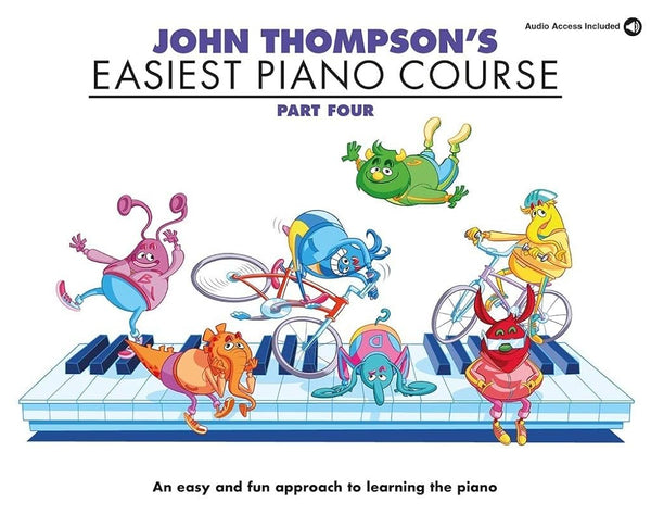 John Thompson's Easiest Piano Course: Part Four (Book And CD) cover image