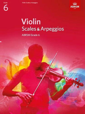 Violin Scales & Arpeggios Grade 6 cover image