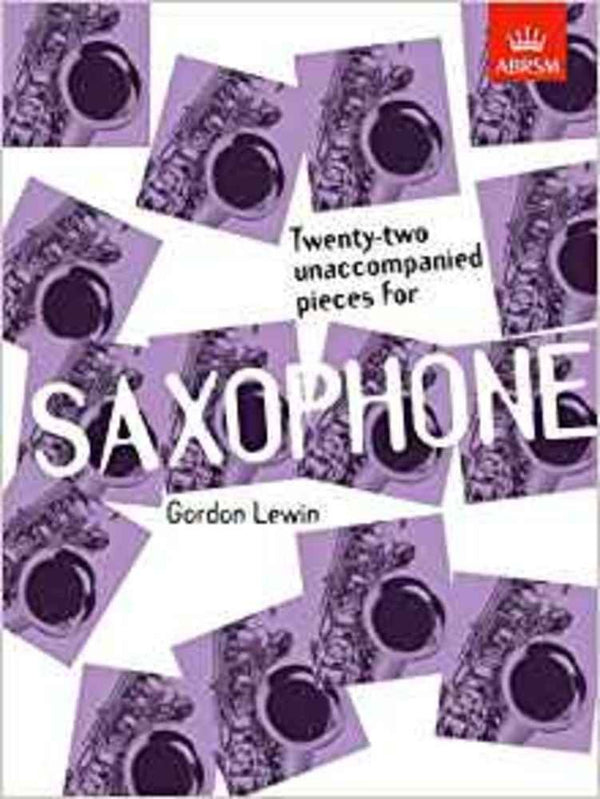 Twenty-Two Unaccompanied Pieces for Saxophone cover image