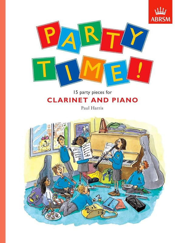 15 Party Pieces for Clarinet and Piano (Party Time!) cover image