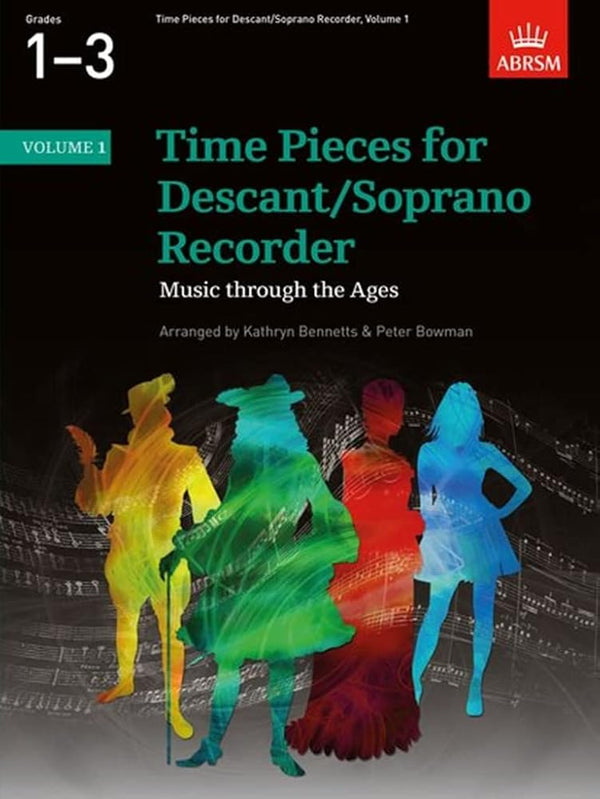 TIME PIECES FOR DESCANT/SOPRANO RECORDER - VOLUME 1 (Time Pieces (ABRSM)) (v. 1) cover image