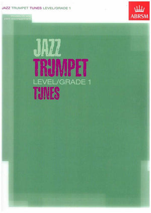 JAZZ TRUMPET TUNES LEVEL/GRADE 1 BOOK/CD cover image