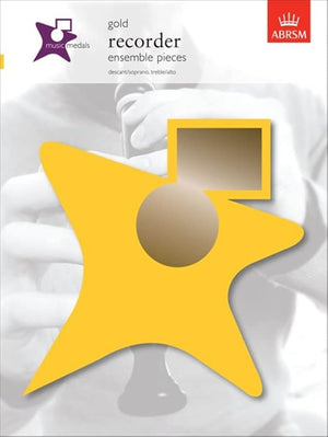 Music Medals Gold Recorder Ensemble Pieces (Abrsm Music Medals) cover image