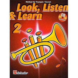 Look, listen & learn 2 trumpet / cornet trompette +cd cover image